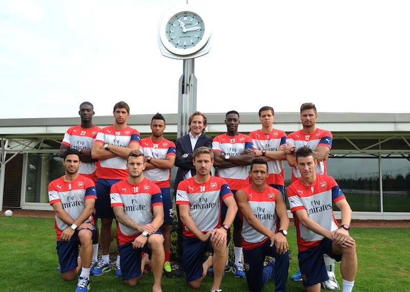 Naziv: JEANRICHARD&Arsenal_Team.jpg, pregleda: 275, veličina: 113,2 KB