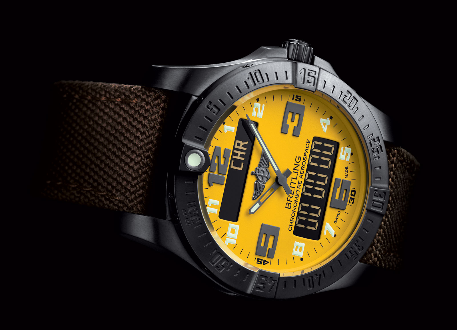 Naziv: Breitling Aerospace Evo Night Mission Yellow 2.jpg, pregleda: 738, veličina: 223,6 KB