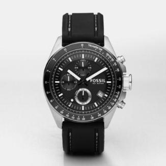 Sat Fossil Decker Silicone Watch | Svet Satova