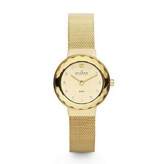 Sat Skagen Gold Tone Steel Watch | Svet Satova