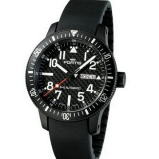 Sat Fortis B-42 BLACK AUTOMATIC DAY/DATE | Svet Satova