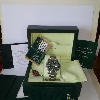 Sat Rolex Submariner Green Bezel ref.116610LV | Svet Satova