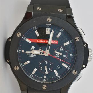 Sat Hublot Hublot BIG BANG LUNA ROSSA - ALL BLACK 