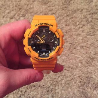 Sat Casio G-Shock  GA-100A-9A | Svet Satova