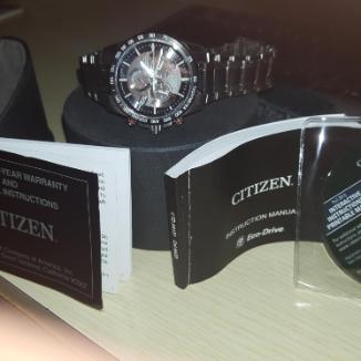 Sat Citizen Eco-drive radio controlled AT4008-51E  | Svet Satova