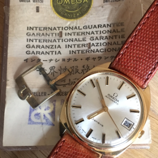 Sat Omega  Automatic Vintage 18K Gold In house cal 565  | Svet Satova