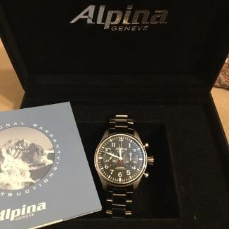 Sat Alpina startimer pilot AL860 | Svet Satova