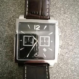 Sat Hamilton Jazzmaster Chrono Auto Square | Svet Satova