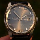 Sat Sinco Prelep navijač u čeliku iz 1960ih,Rolex stil,21 rubina | Svet Satova