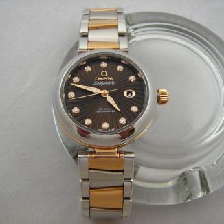 Sat Omega DE VILLE LADYMATIC CO-AXIAL STEEL-RED GOLD | Svet Satova